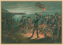Load image into Gallery viewer, Unattributed  “Artillery Retreat from Long Island-1776”
