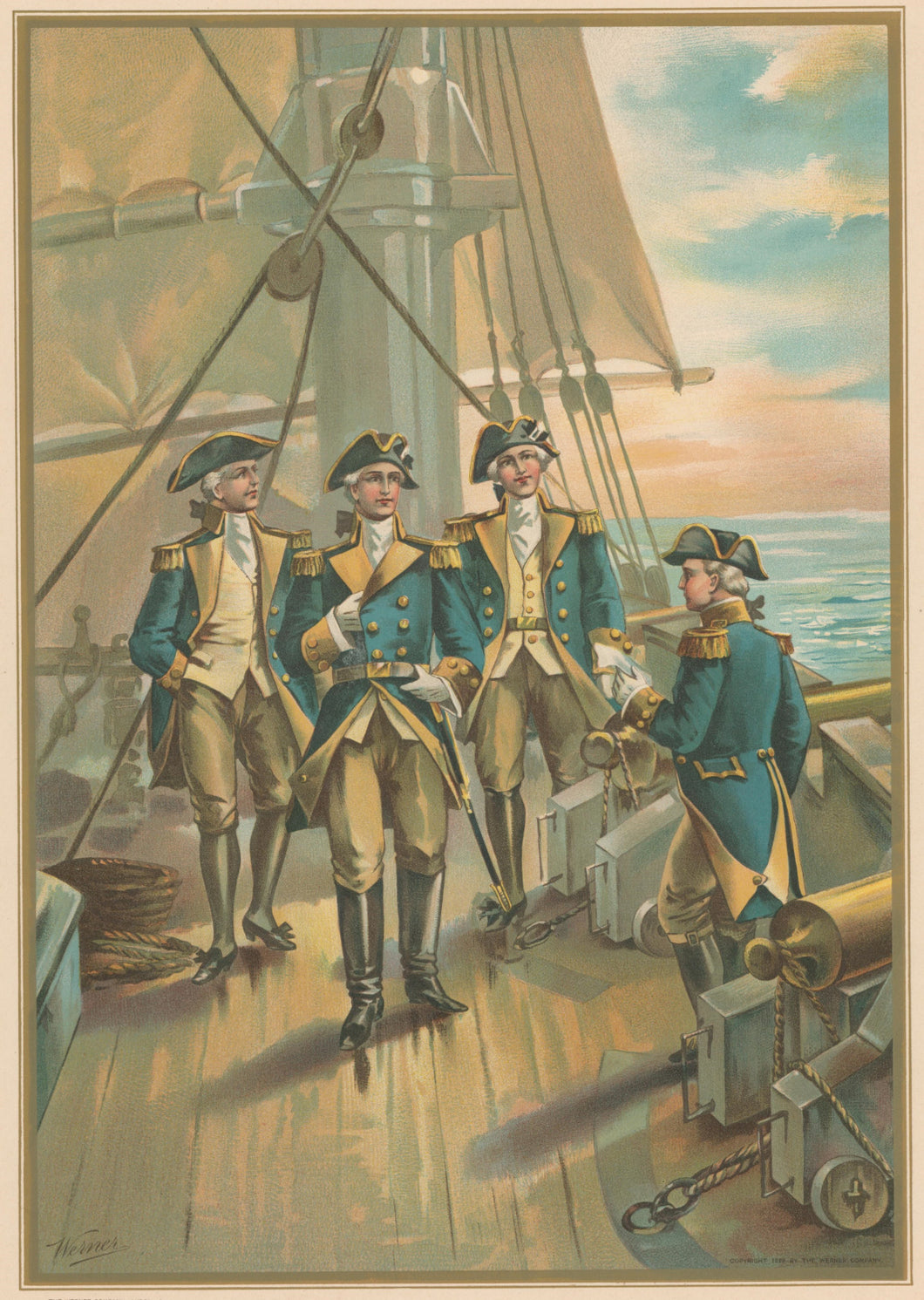 Unattributed “Commander in Chief of Fleet – 1776.”