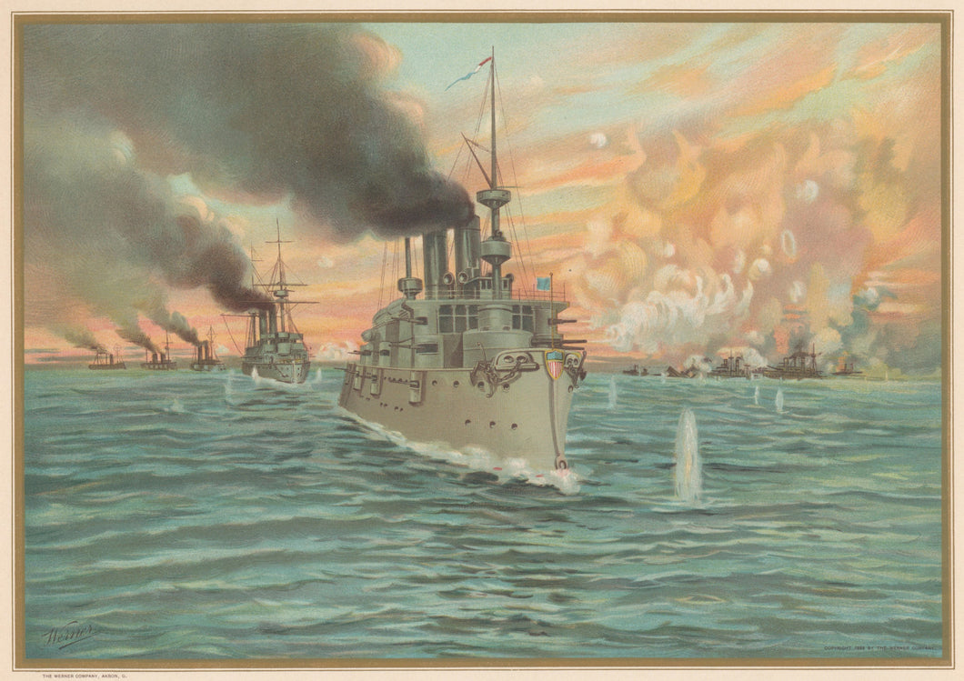 Unattributed “Naval Battle of Manila-May 1st, 1898.”