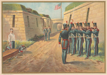 Load image into Gallery viewer, Unattributed “Officers and Private of Marines-1830.” [Execution scene]
