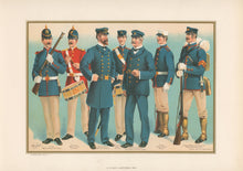 Load image into Gallery viewer, Unattributed “Uniforms–1899.”  [US Marines]
