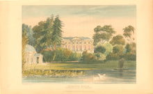 Load image into Gallery viewer, Gendall, J.  “Hampton House, The Residence of the Late Mrs. Garrick”
