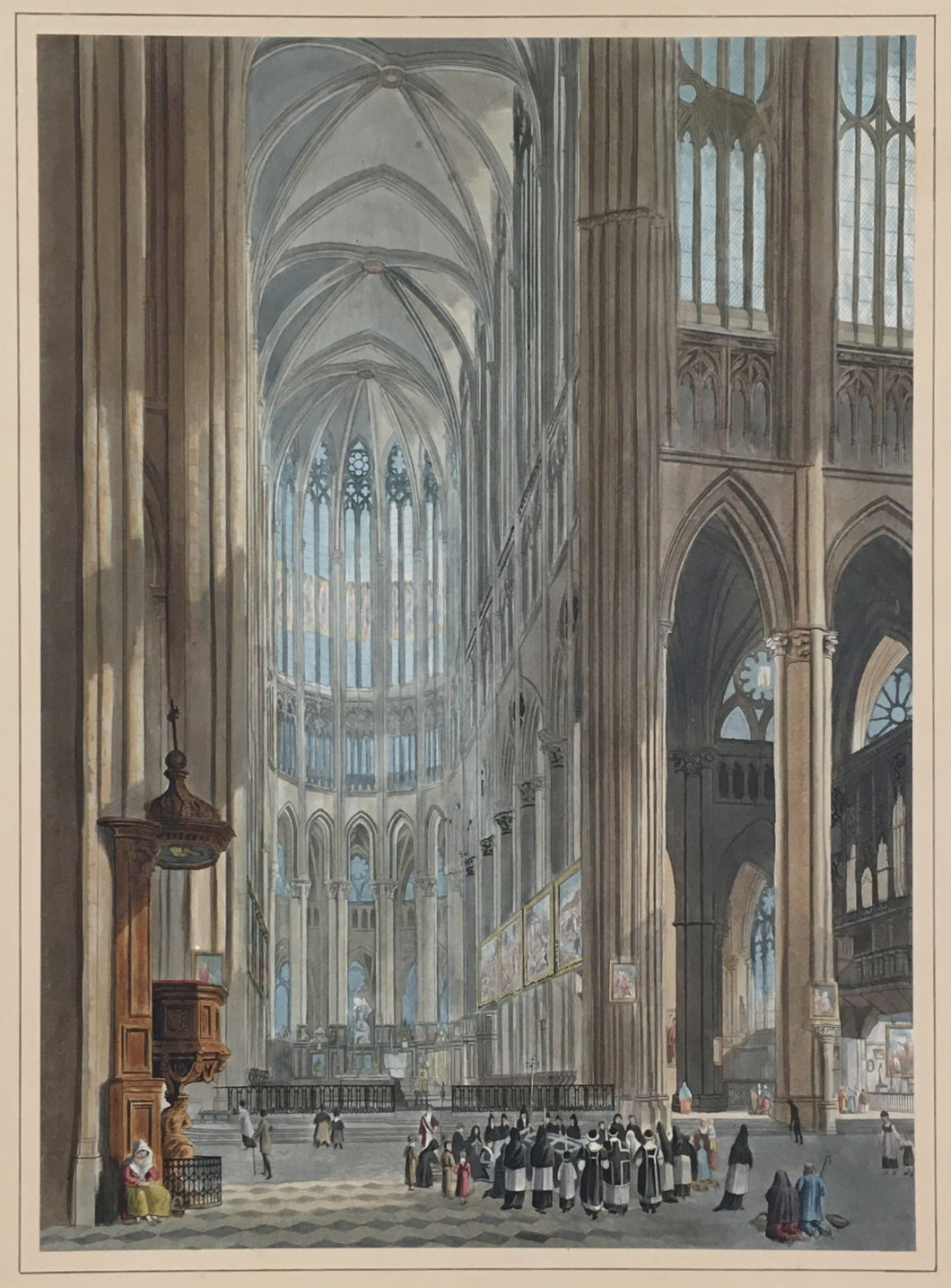 Wild, C. “Choir of the Cathedral of Beauvais.” From 