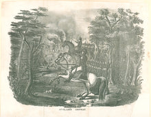 Load image into Gallery viewer, Unattributed.  “St. Clair&#39;s Defeat.&quot;  [Battle of Wabash River, 1791-near Fort Recovery, Ohio] From &quot;John Wimer’s Events in Indian History&quot;
