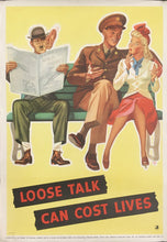 Load image into Gallery viewer, Holmgren, John “Loose Talk Can Cost Lives”

