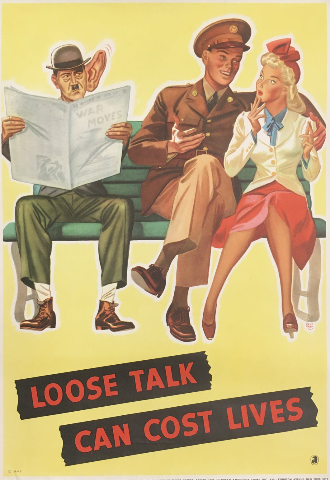 Holmgren, John “Loose Talk Can Cost Lives”