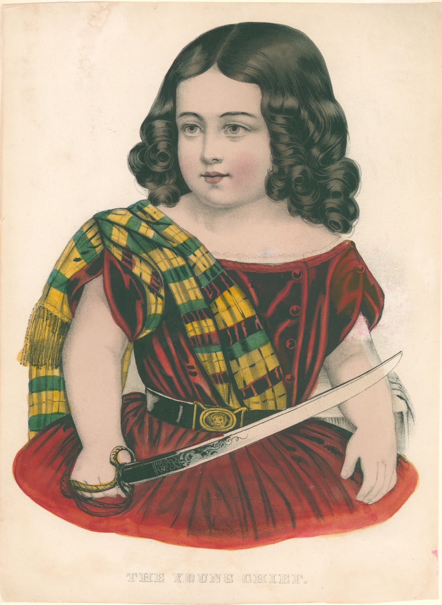 Unattributed The Young Chief Philadelphia Print Shop unattributed-the-young-chief-philadelphia-print-shop