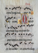 Load image into Gallery viewer, Unattributed. [Antiphonal Illuminated Manuscript]
