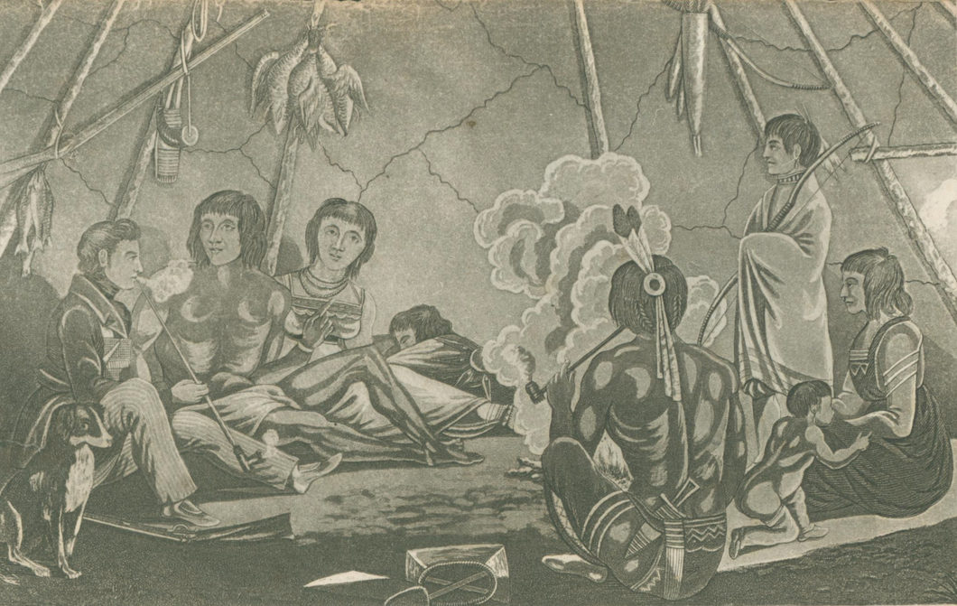 Rindisbacher, Peter “Interior of a Sioux Lodge”