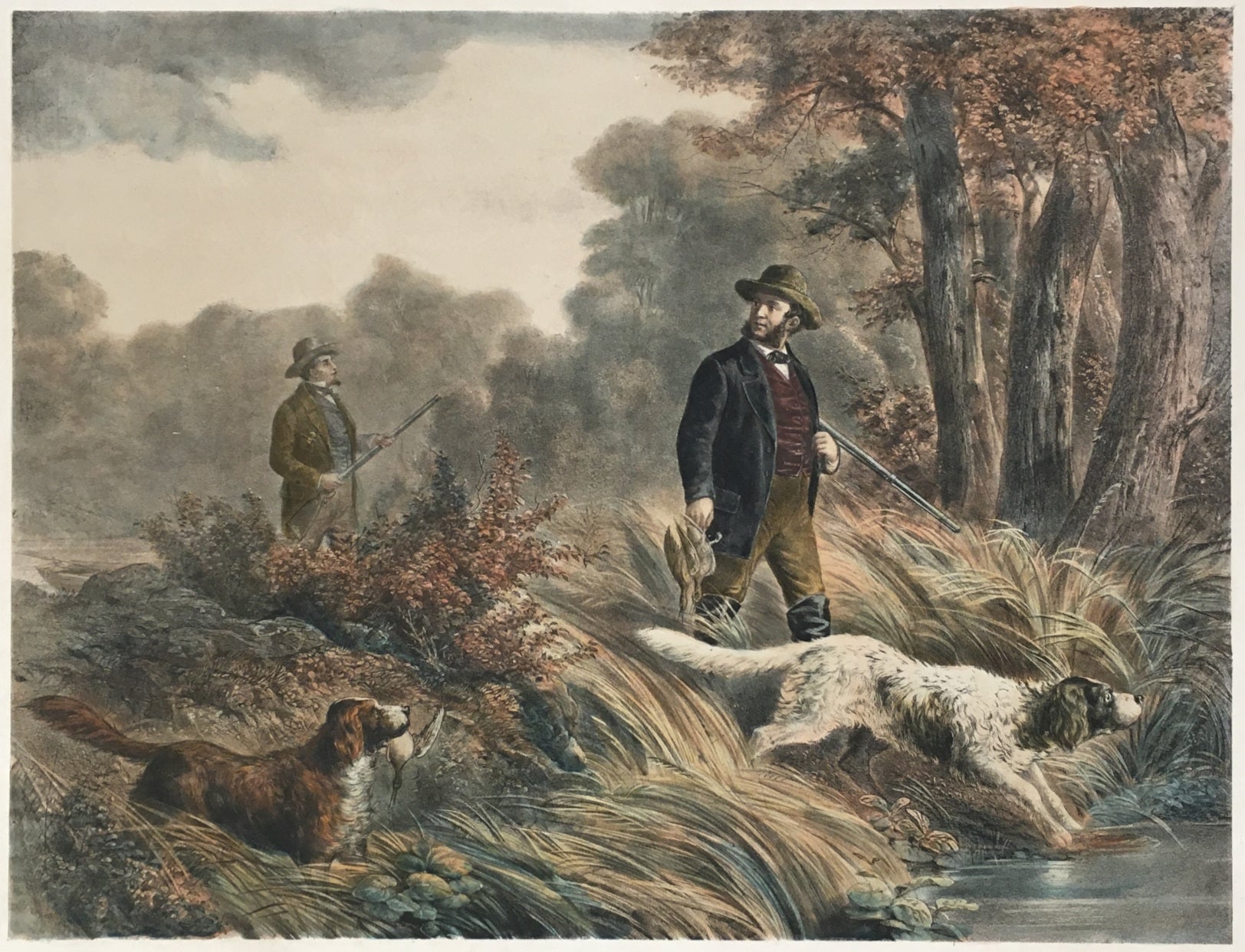 Unattributed American Hunting Scenes. 6