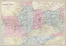 Load image into Gallery viewer, Williams, W.  “Map of the Western States&quot;
