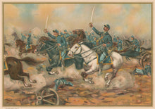 Load image into Gallery viewer, Unattributed  “Cavalry Charge of the 5th Regulars, Gains Mill – 1862”
