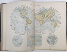 Load image into Gallery viewer, Librairie Hachette &amp; Cie. &quot;Atlas Manuel de Géographie Moderne Contenant Cinquante-Quatre Cartes Imprimées en Couleurs.&quot;
