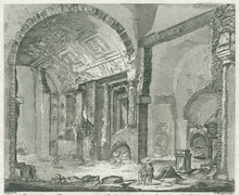 Load image into Gallery viewer, Barbault, Jean “Vue Intérieure d&#39;un autre coté de la chambre Sépulcrale de L. Arruntius”
