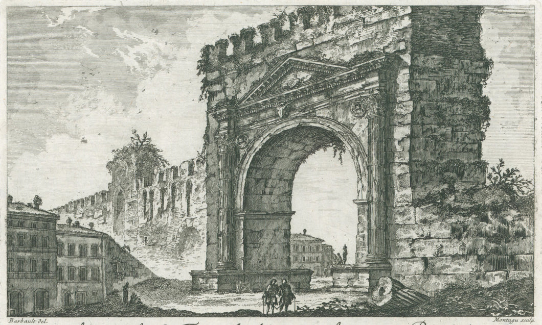 Barbault, Jean “Ancien Arc de Triomphe bâti par Auguste à Rimini”