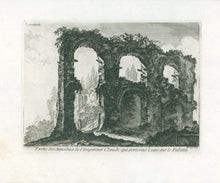 Load image into Gallery viewer, Barbault, Jean “Partie des Aqueducs de l’Impereur Claude qui portoient l’eau sur la Palatin”
