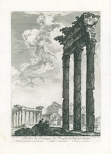 Load image into Gallery viewer, Barbault, Jean “Restes du Portique du Temple de Jupiter Stator”
