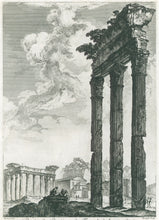 Load image into Gallery viewer, Barbault, Jean “Restes du Portique du Temple de Jupiter Stator”

