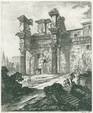 Load image into Gallery viewer, Barbault, Jean “Vue des restes d’un Temple qu’on croit etre de Pallas”
