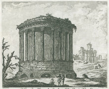 Load image into Gallery viewer, Barbault, Jean “Vue du Temple de la Sibylle à Tivoli”
