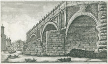 Load image into Gallery viewer, Barbault, Jean “Vue de l’ancien Pont Senatorien aujourd‘huy appelé Pont rompu”
