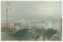 Load image into Gallery viewer, Bartlett, W.H.  “Boston from the Dorchester Heights”
