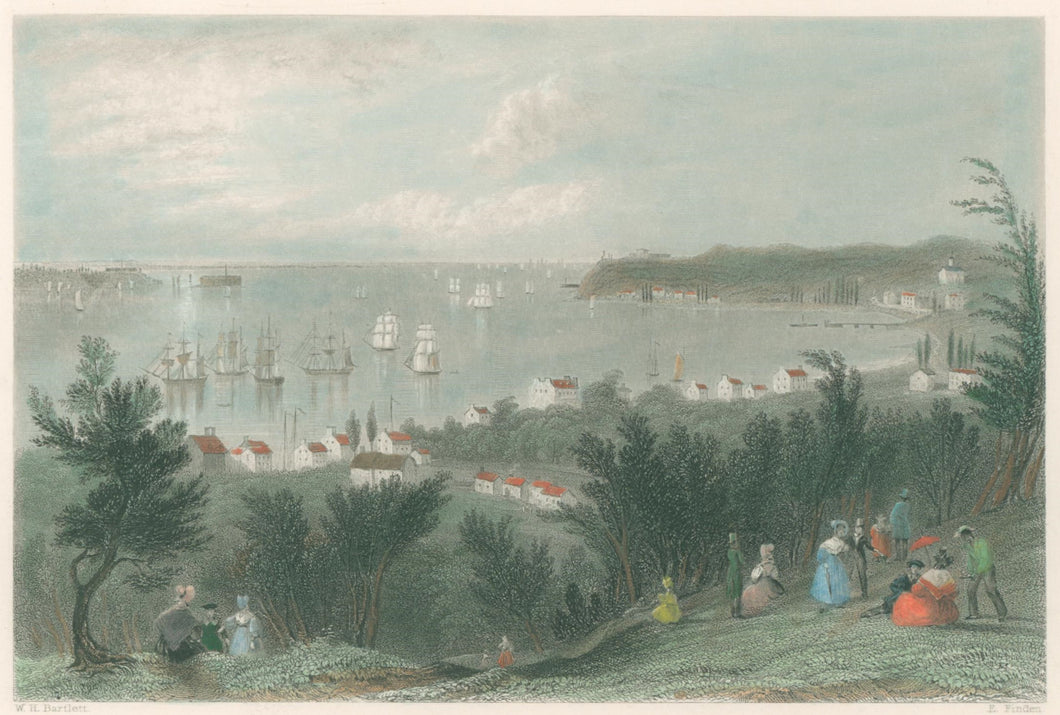 Bartlett, W.H.  “The Narrows from Staten Island”