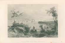 Load image into Gallery viewer, Bartlett, W.H.  “View of New York from Weehawken”

