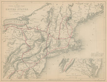 Load image into Gallery viewer, Unattributed  “The North Eastern Part of the United States&quot;
