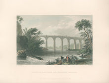 Load image into Gallery viewer, Bartlett, W.H.  “Viaduct on Baltimore and Washington Railroad”  [Patapsco River, MD]
