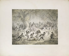 Load image into Gallery viewer, Bernatz, Martin &quot;Galla Dance of the Triumph after Slaying a Buffalo&quot; Pl. XXIV
