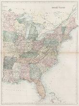 Load image into Gallery viewer, Unattributed  “United States. Eastern”  From &quot;Black’s General Atlas&quot;
