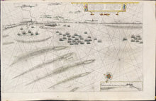 Load image into Gallery viewer, Blaeu, Willem “Afbeeldinge vande vermaerde seehaven…Duynkereken…”  [Flanders coast Dunkirk to Waldamme, inset to Calais, France]
