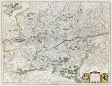 Load image into Gallery viewer, Blaeu, Willem “Comitatuum Hannoniæ et Namurci Descriptio.”  [Hainaut &amp; Namur, Belgium]
