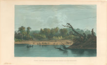 Load image into Gallery viewer, Bodmer, Karl.  “Punka Indians Encamped on the Banks of the Missouri.”
