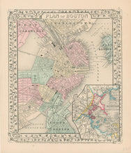 Load image into Gallery viewer, Mitchell, S.A. Jr. “Plan of Boston.”
