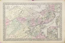 Load image into Gallery viewer, Mitchell, S.A. Jr. &quot;Plan of Boston.&quot;
