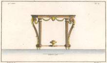 Load image into Gallery viewer, Boucher, Juste-François Plate 111. [Ornate Side Table]
