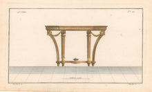 Load image into Gallery viewer, Boucher, Juste-François Plate 112. [Ornate Side Table]
