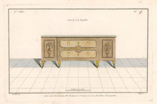 Load image into Gallery viewer, Boucher, Juste-François Plate 1. “Commode à la Dauphine”
