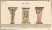 Load image into Gallery viewer, Boucher, Juste-François Plate 3(b).  “Gaines et Piedestal”
