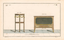 Load image into Gallery viewer, Boucher, Juste-François Plate 4(c). “Petite Table.  Vuide-Poche”
