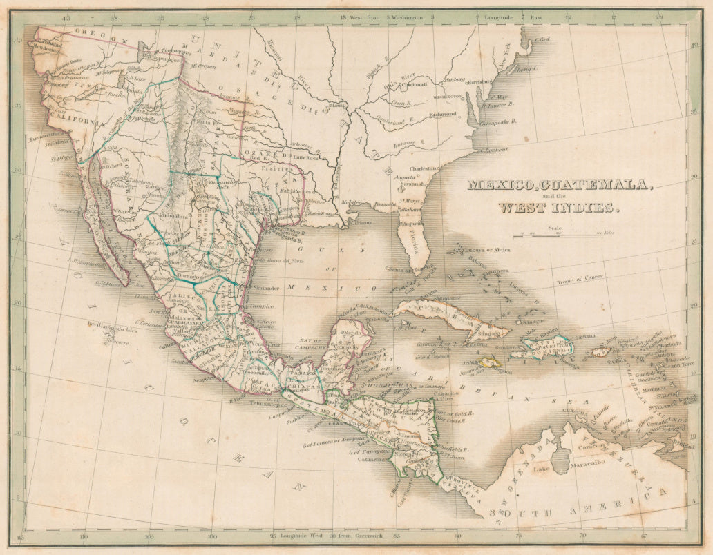 Bradford, Thomas G. “Mexico, Guatemala, and the West Indies.”  From 