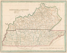 Load image into Gallery viewer, Bradford, Thomas G.  “Tennessee &amp; Kentucky&quot;
