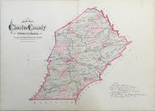 Load image into Gallery viewer, Breou, Forsey  “Map of Chester County”
