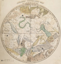 Load image into Gallery viewer, Burritt, Elijah H.  “The Constellations for each Month of the Year (South Pole).” Pl. VII.
