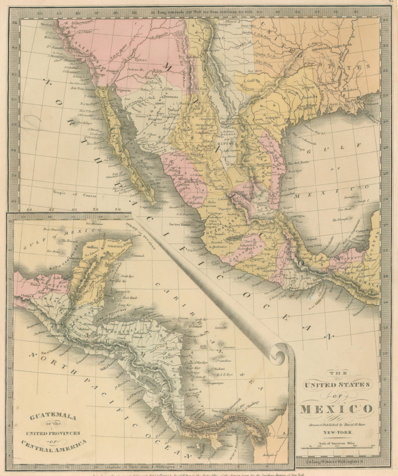 Burr, David H. “The United States of Mexico.”   From 