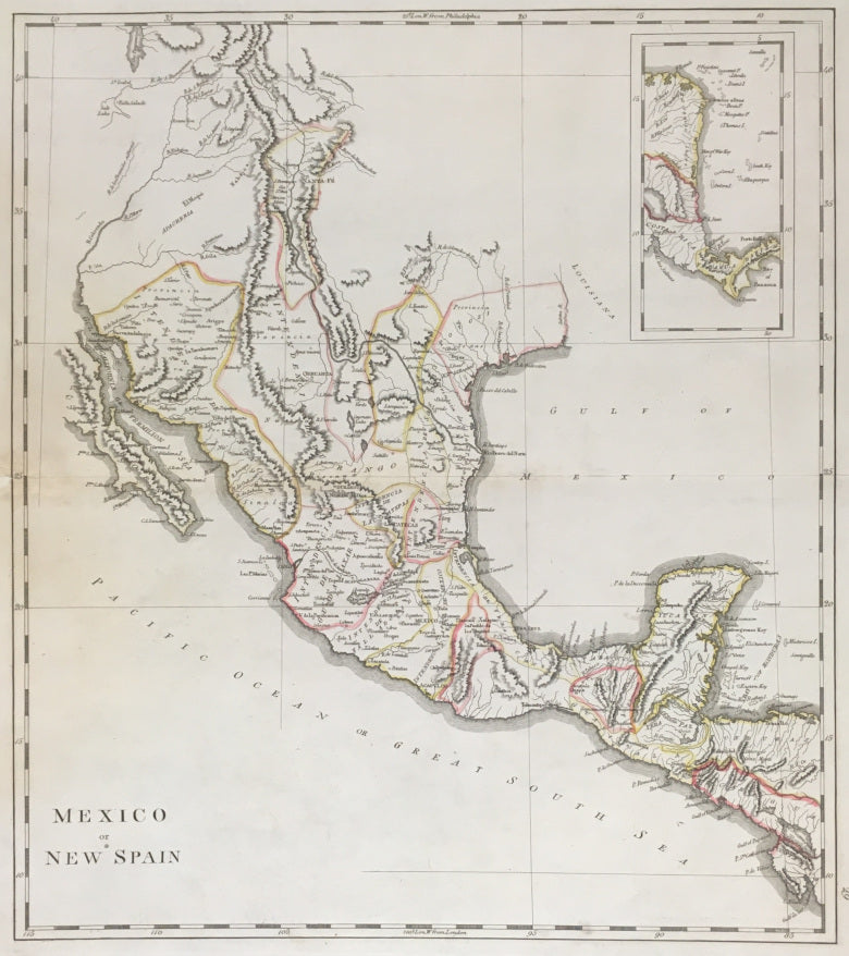 Carey, Mathew “Mexico or New Spain