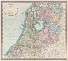 Load image into Gallery viewer, Cary, John “A New Map of the United Provinces.”  [Netherlands]
