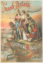 Load image into Gallery viewer, Unattributed  Title page from Frank Leslie’s &quot;Historical Register of the Centennial Exposition 1876&quot;
